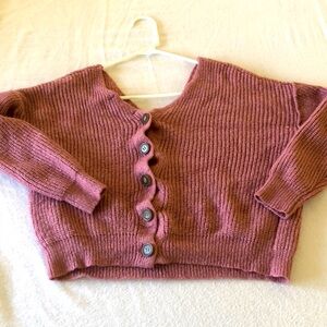 Pink Rose Sweater